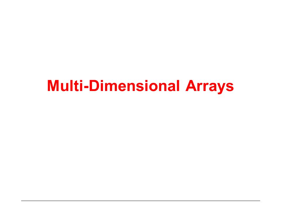 JavaScript Multidimensional Array